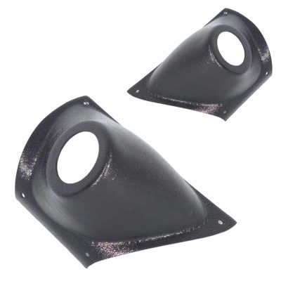 A-Pillar Custom Speaker Pods for the 2007-2009 Cadillac Escalade Chevrolet Avalanche Tahoe Silverado Suburban GMC Yukon Sierra to hold 2.0 in  speakers for car audio installation upgrade