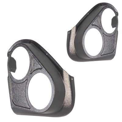 Front Door Custom Speaker Pods for the 2008-2010 Dodge Charger to hold Dual 6.5 in speakers for car audio installation upgrade