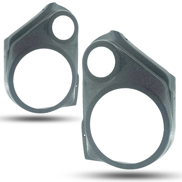 Front Door Custom Speaker Pods for the 2012-2017 Toyota Camry to hold 8.0 in and 3.5 in speakers for car audio installation upgrade