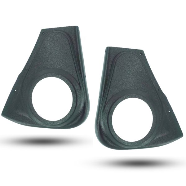 bare pod pair Speaker Upgrade for the Rear Door of your 2014-2023 Jeep Cherokee. Easy installation of a Single 6.5" Midrange for the most powerful car stereo possible.