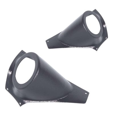 A-Pillar Custom Speaker Pods for the 2015-2020 Ford F-150 F-250F-350 to hold 3.5 in speakers for car audio installation upgrade