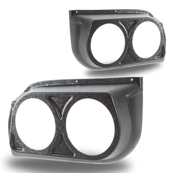 bare pod pair Speaker Upgrade for the Front Door of your 1990-1994 Chevrolet C/K Silverado, GMC Sierra. Easy installation of a Dual 6.5" Midrange for the most powerful car stereo possible.