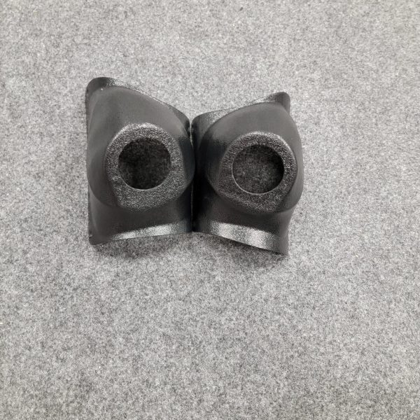 A-Pillar Custom Speaker Pods for the 1998-2000 Dodge Dakota Durango to hold 2.0 in speakers for car audio installation upgrade