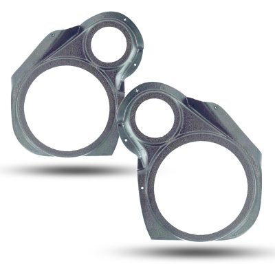 Front Door Custom Speaker Pods for the 1999-2004 Volkswagen Jetta to hold 8.0 in and 3.5 in  speakers for car audio installation upgrade