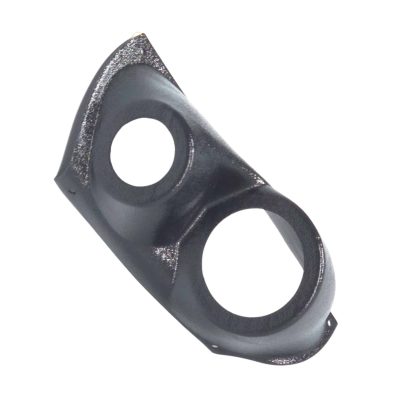 A-Pillar Custom Speaker Pods for the 2000-2006 Cadillac Escalade Chevrolet Avalanche Silverado Tahoe Suburban GMC Sierra Yukon to hold 3.5 in and 2.0 in  speakers for car audio installation upgrade