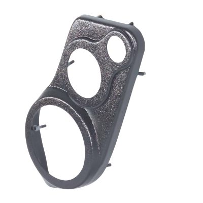 Front Door Custom Speaker Pods for the 2000-2006 Cadillac Escalade Chevrolet Avalanche Silverado Tahoe Suburban GMC Sierra Yukon to hold 6.5 in and 4.0 in and 2.0 in  speakers for car audio installation upgrade