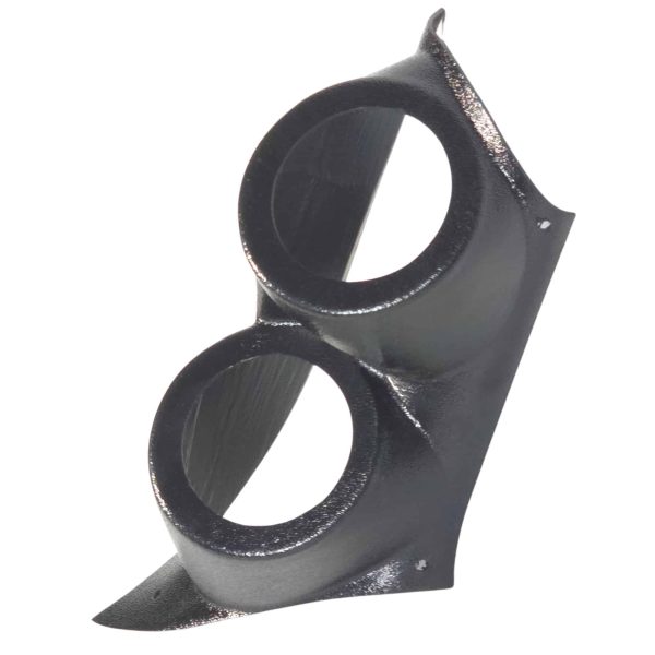 A-Pillar Custom Speaker Pods for the 2016-2025 Chevrolet Malibu to hold Dual 3.5 in speakers for car audio installation upgrade