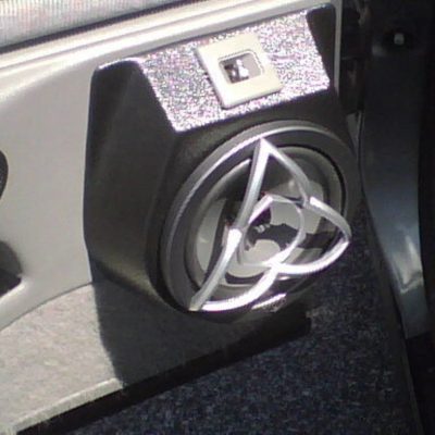 Rear Door Custom Speaker Pods for the 1992-1996 Chevrolet Caprice Impala to hold 6.5 in  speakers for car audio installation upgrade