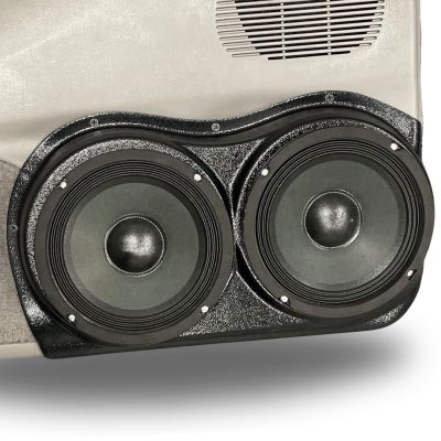 Front Door Custom Speaker Pods for the 1998-2012 Ford Ranger Mazda B-Series to hold Dual 6.5 in  speakers for car audio installation upgrade