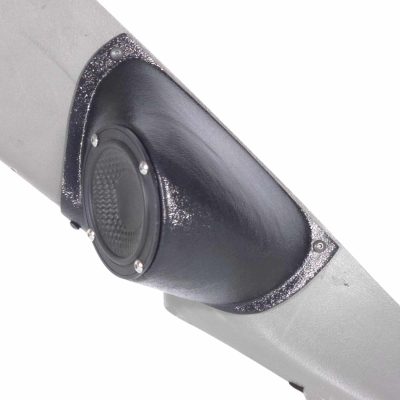 A-Pillar Custom Speaker Pods for the 2000-2006 Cadillac Escalade Chevrolet Avalanche Silverado Tahoe Suburban GMC Sierra Yukon to hold 3.5 in  speakers for car audio installation upgrade