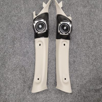 A-Pillar Custom Speaker Pods for the 2001-2004 Dodge Dakota Durango to hold 3.5 in  speakers for car audio installation upgrade