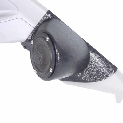 A-Pillar Custom Speaker Pods for the 2014-2018 Chevrolet Silverado GMC Sierra to hold 3.5 in speakers for car audio installation upgrade