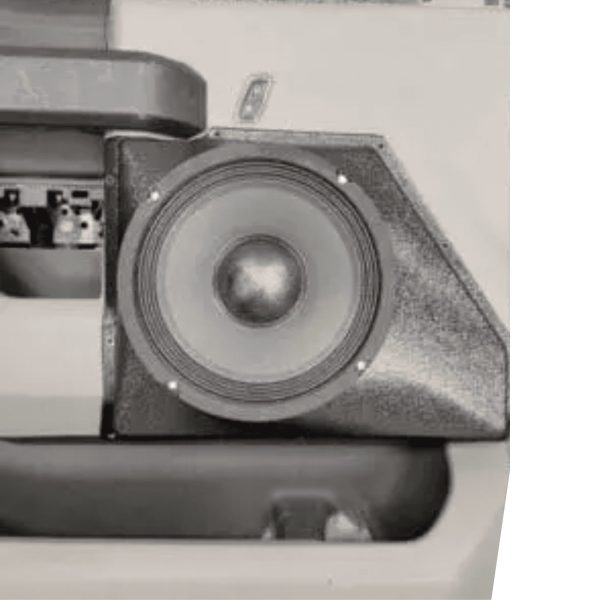 Front Door Custom Speaker Pods for the 2015-2020 Ford F-150 F-250F-350 to hold 8.0 in  speakers for car audio installation upgrade