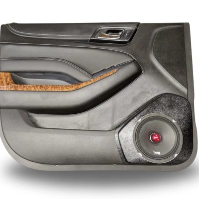 Front Door Custom Speaker Pods for the 2015-2020 Chevrolet Suburban Chevrolet Tahoe GMC Yukon to hold 8.0 in  speakers for car audio installation upgrade