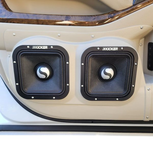 center ortho Speaker Upgrade for the Front Door of your 2015-2020 Chevrolet Tahoe, Suburban, GMC Yukon. Easy installation of a Dual 7" Square Midrange for the most powerful car stereo possible.