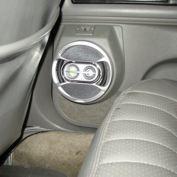 Rear Door Custom Speaker Pods for the 1992-1996 Chevrolet Caprice Impala to hold 6.5 in  speakers for car audio installation upgrade