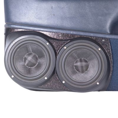 Front Door Custom Speaker Pods for the 1995-1999 Cadillac Escalade Chevrolet Silverado Suburban Tahoe GMC Sierra Yukon to hold Dual 6.5 in  speakers for car audio installation upgrade