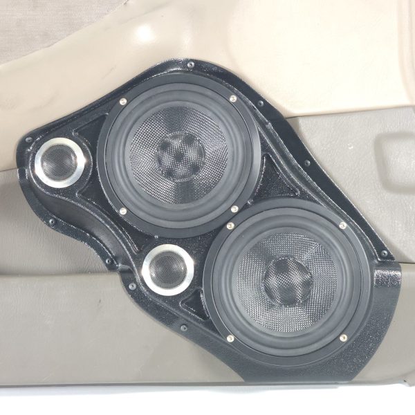 center ortho Speaker Upgrade for the Front Door of your 1998-2002 Honda Accord Sedan. Easy installation of a Dual 6.5" Midrange and Dual Tweeter for the most powerful car stereo possible.