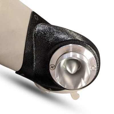 A-Pillar Custom Speaker Pods for the 2016-2020 Honda Civic to hold 2.0 in speakers for car audio installation upgrade