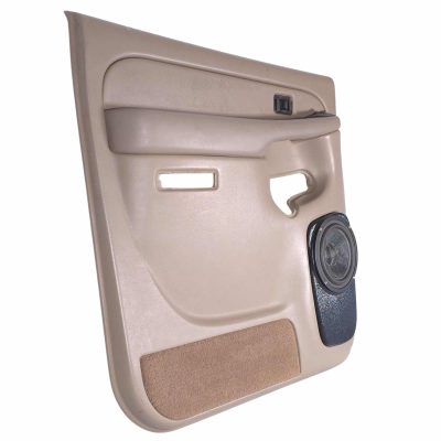 Rear Door Custom Speaker Pods for the 2000-2006 Cadillac Escalade Chevrolet Avalanche Silverado Tahoe Suburban GMC Sierra Yukon to hold 6.5 in  speakers for car audio installation upgrade