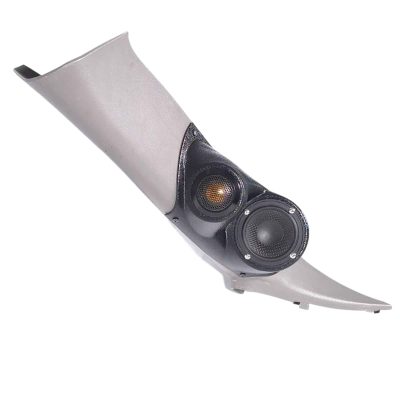 A-Pillar Custom Speaker Pods for the 2000-2006 Cadillac Escalade Chevrolet Avalanche Silverado Tahoe Suburban GMC Sierra Yukon to hold 3.5 in and 2.0 in  speakers for car audio installation upgrade