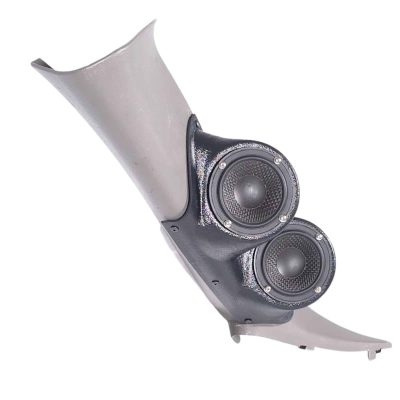 A-Pillar Custom Speaker Pods for the 2000-2006 Cadillac Escalade Chevrolet Avalanche Silverado Tahoe Suburban GMC Sierra Yukon to hold Dual 3.5 in  speakers for car audio installation upgrade