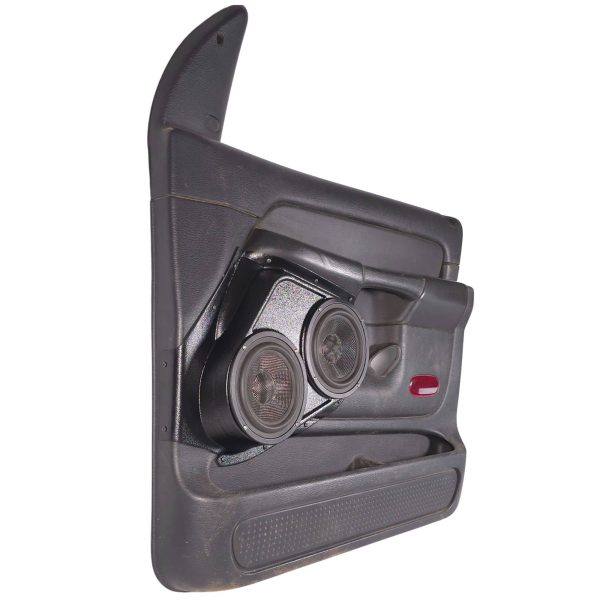 Front Door Custom Speaker Pods for the 2002-2005 Dodge Ram to hold Dual 6.5 in  speakers for car audio installation upgrade