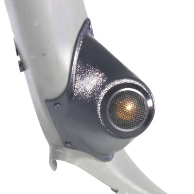 A-Pillar Custom Speaker Pods for the 2000-2006 Cadillac Escalade Chevrolet Avalanche Silverado Tahoe Suburban GMC Sierra Yukon to hold 2.0 in  speakers for car audio installation upgrade