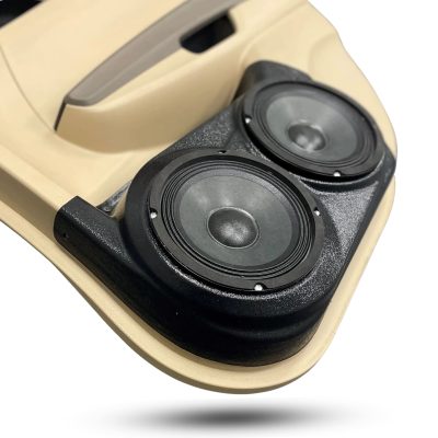 Rear Door Custom Speaker Pods for the 2008-2012 Honda Accord to hold Dual 6.5 in  speakers for car audio installation upgrade