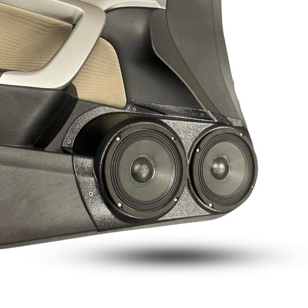 left ortho Speaker Upgrade for the Front Door of your 2013-2017 Honda Accord Coupe. Easy installation of a Dual 6.5" Midrange for the most powerful car stereo possible.