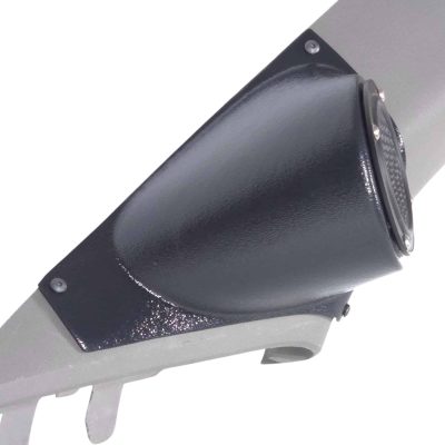 A-Pillar Custom Speaker Pods for the 2015-2020 Ford F-150 F-250F-350 to hold 3.5 in speakers for car audio installation upgrade