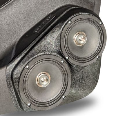 Front Door Custom Speaker Pods for the 2015-2020 Chevrolet Suburban Chevrolet Tahoe GMC Yukon to hold Dual 6.5 in  speakers for car audio installation upgrade