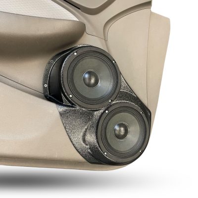 Front Door Custom Speaker Pods for the 2016-2025 Chevrolet Malibu to hold Dual 6.5 in  speakers for car audio installation upgrade