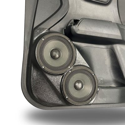 Front Door Custom Speaker Pods for the 2016-2023 Toyota Tacoma to hold Dual 6.5 in  speakers for car audio installation upgrade