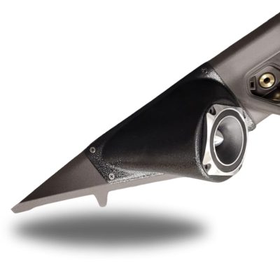 A-Pillar Custom Speaker Pods for the 2019-2023 Chevrolet Silverado GMC Sierra to hold 3.5 in speakers for car audio installation upgrade