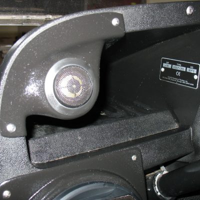 left ortho Speaker Upgrade for the Dash of your 1993-2023 EZGO TXT, ST, Workhorse Golf Cart. Easy installation of a Single Tweeter for the most powerful car stereo possible.