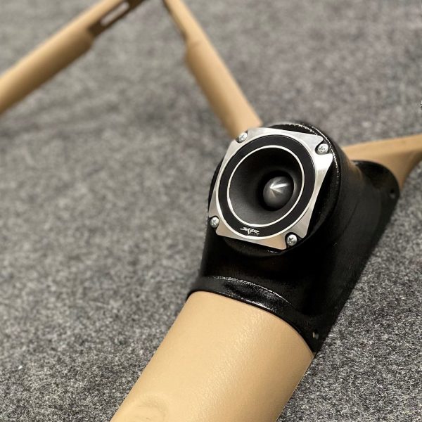 A-Pillar Custom Speaker Pods for the 1998-2000 Dodge Dakota Durango to hold 3.5 in  speakers for car audio installation upgrade