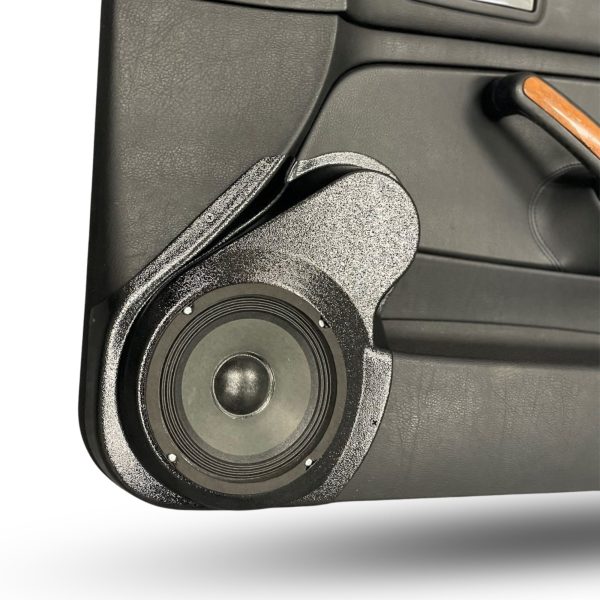 Front Door Custom Speaker Pods for the 1999-2004 Volkswagen Jetta to hold 6.5 in  speakers for car audio installation upgrade
