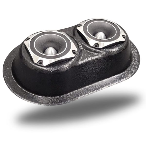 Universal Custom Speaker Pods for the Universal Universal,SelectYourVehicle Universal to hold Dual 3.5 in  speakers for car audio installation upgrade