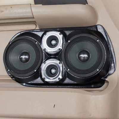 right 1 Speaker Upgrade for the Front Door of your 2003-2006 Ford Expedition. Easy installation of a Dual 6.5" Midrange and Dual 3.5" Super Tweeter for the most powerful car stereo possible.