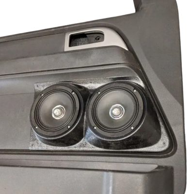 Front Door Custom Speaker Pods for the 2007-2017 Ford Expedition to hold Dual 6.5 in  speakers for car audio installation upgrade
