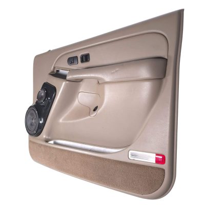 Front Door Custom Speaker Pods for the 2000-2006 Cadillac Escalade Chevrolet Avalanche Silverado Tahoe Suburban GMC Sierra Yukon to hold 6.5 in and 3.5 in  speakers for car audio installation upgrade