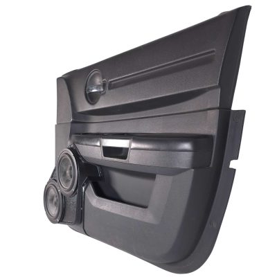 Front Door Custom Speaker Pods for the 2008-2010 Dodge Charger to hold Dual 6.5 in speakers for car audio installation upgrade