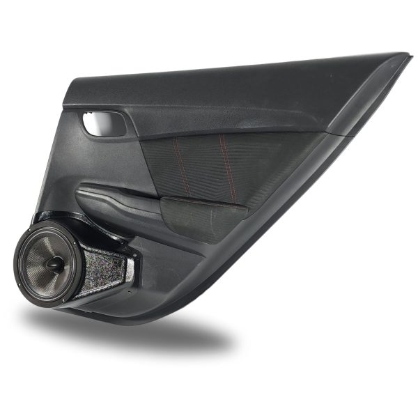 right full Speaker Upgrade for the Rear Door of your 2012-2015 Honda Civic Sedan. Easy installation of a Single 8" Midrange for the most powerful car stereo possible.