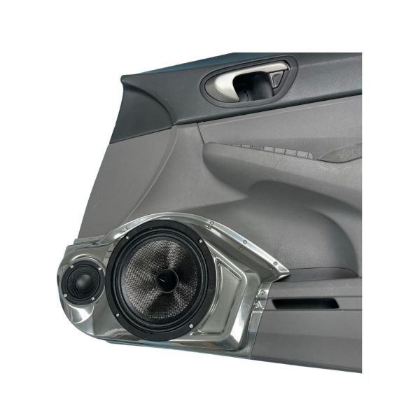 right ortho Speaker Upgrade for the Front Door of your 2006-2011 Honda Civic Sedan. Easy installation of a 8" and 3.5" Super Tweeter for the most powerful car stereo possible.