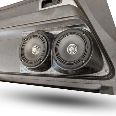 Front Door Custom Speaker Pods for the 2007-2017 Ford Expedition to hold Dual 6.5 in  speakers for car audio installation upgrade