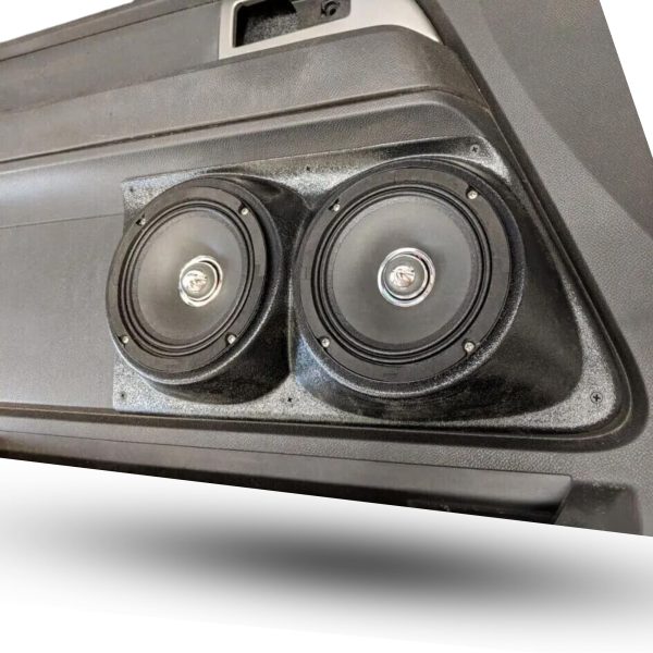 right ortho Speaker Upgrade for the Front Door of your 2007-2017 Ford Expedition. Easy installation of a Dual 6.5" Midrange for the most powerful car stereo possible.