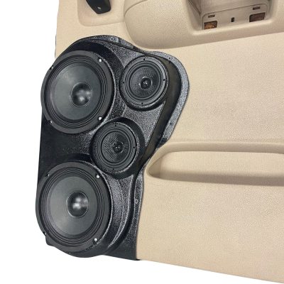 Harmony Master HA-R65 6.5" 100W Full-Range Speakers For Chevy Silverado 1999-2007 Rear Doors