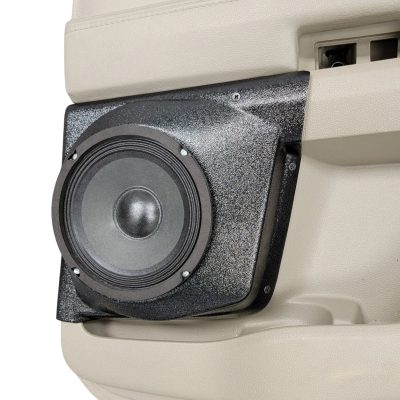 Rear Door Custom Speaker Pods for the 2011-2015 Ford Explorer to hold 6.5 in  speakers for car audio installation upgrade