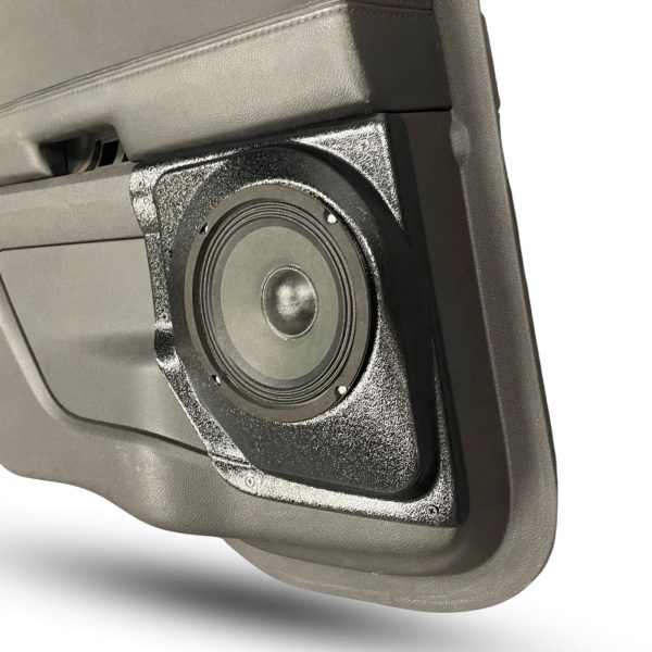 right ortho Speaker Upgrade for the Rear Door of your 2011-2015 Ford Explorer. Easy installation of a Single 6.5" Midrange for the most powerful car stereo possible.